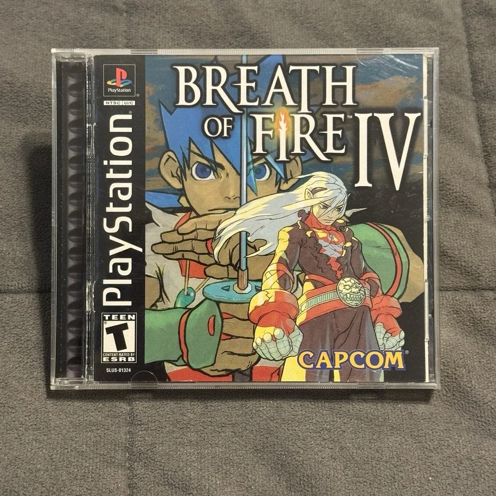 Breath of Fire IV 4 (Sony PlayStation 1, 2000) PS1 Capcom RPG, CIB Complete